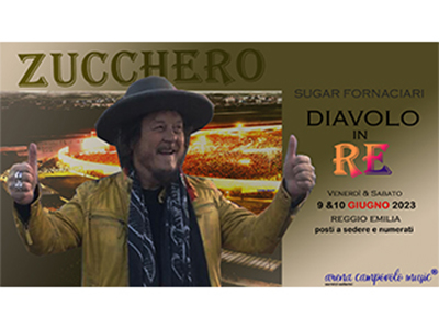 ZUCCHERO SUGAR FORNACIARI