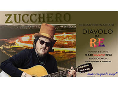 ZUCCHERO SUGAR FORNACIARI